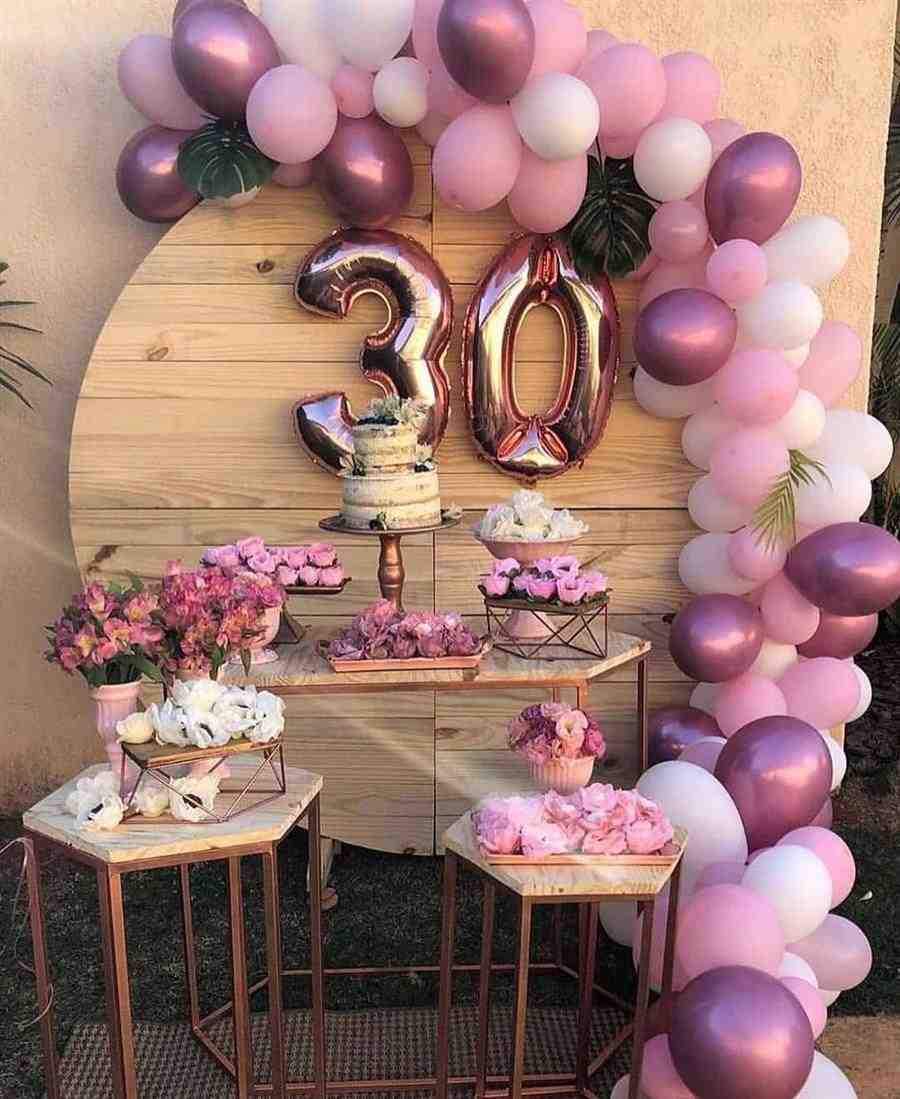 decoração simples para aniversário