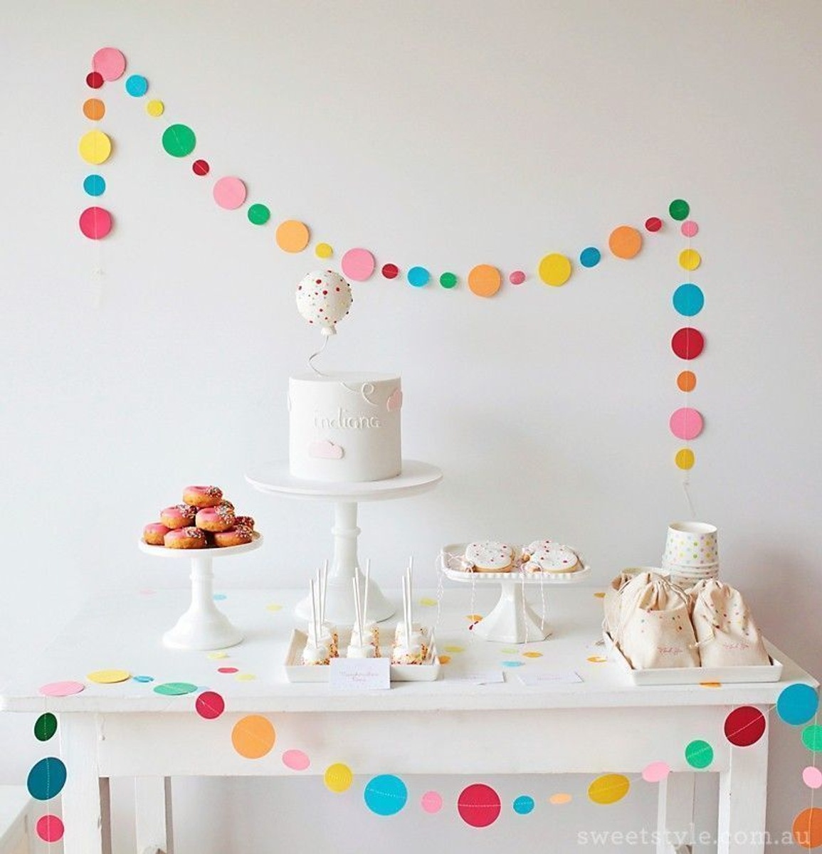 decoração simples para aniversário