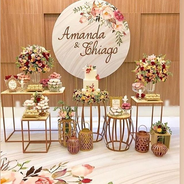 decoração simples para casamento
