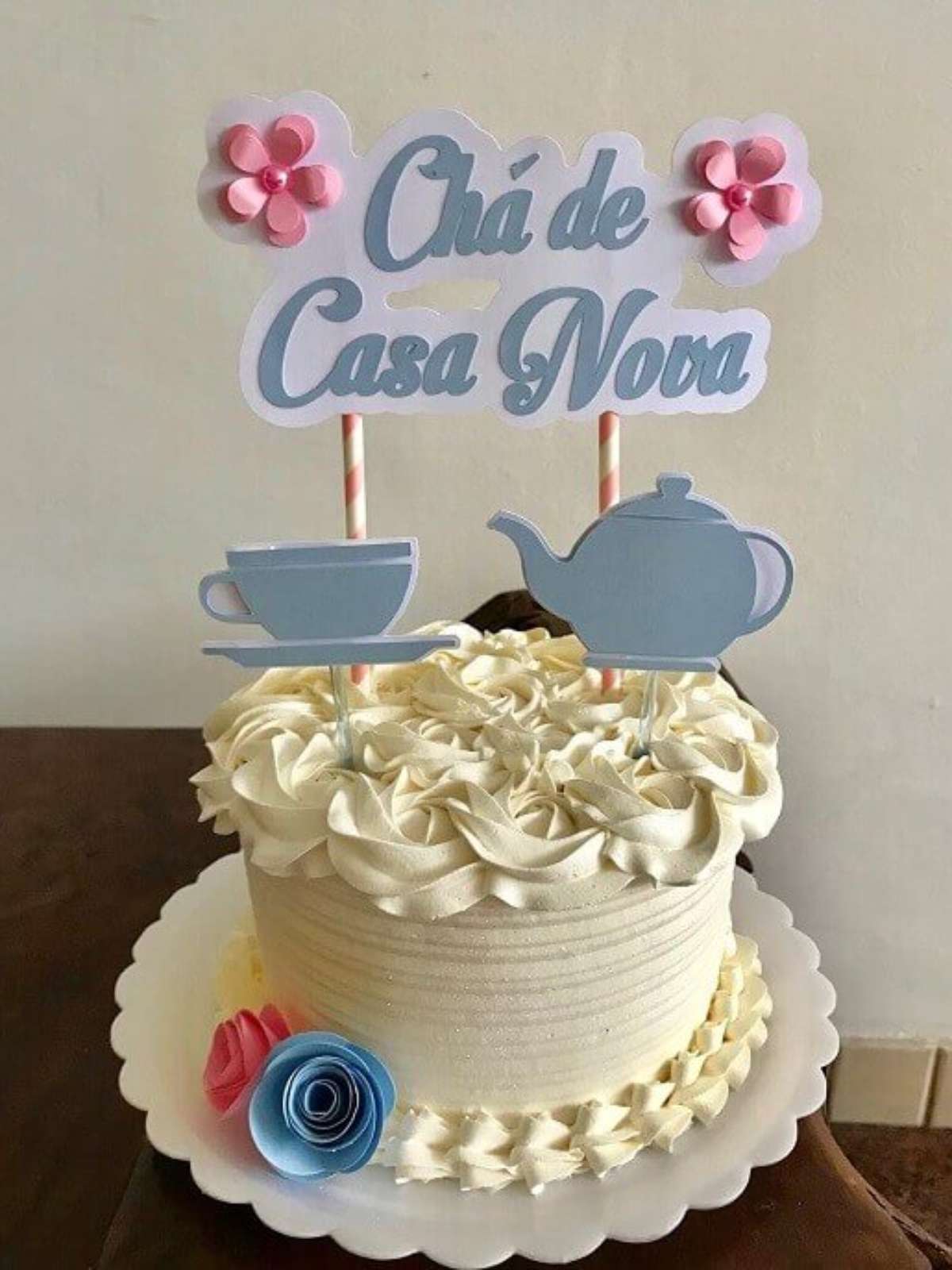 decoração chá casa nova diy versus pronta