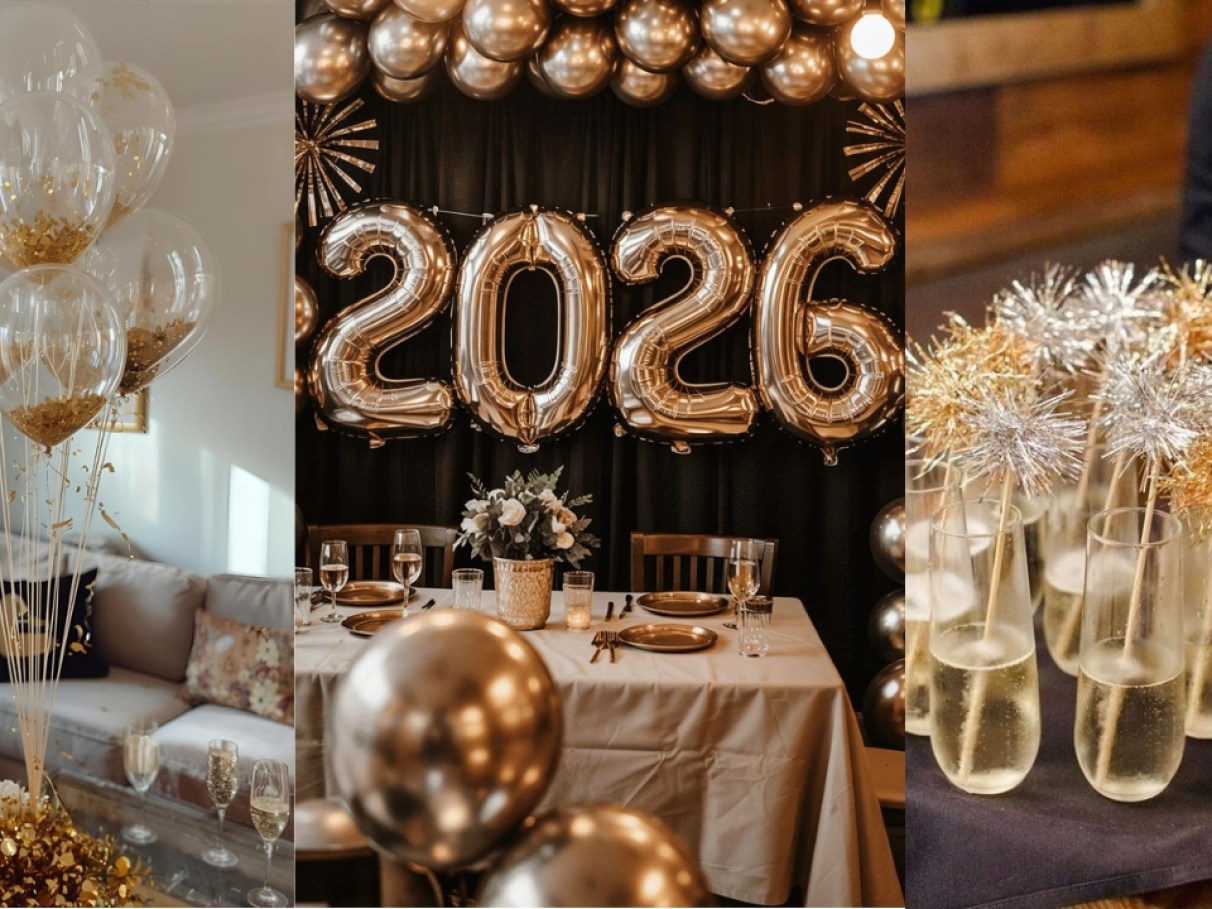 como economizar decoração ano novo