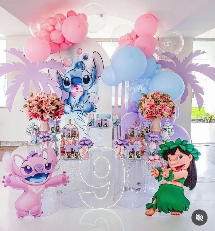 tema stitch para meninas