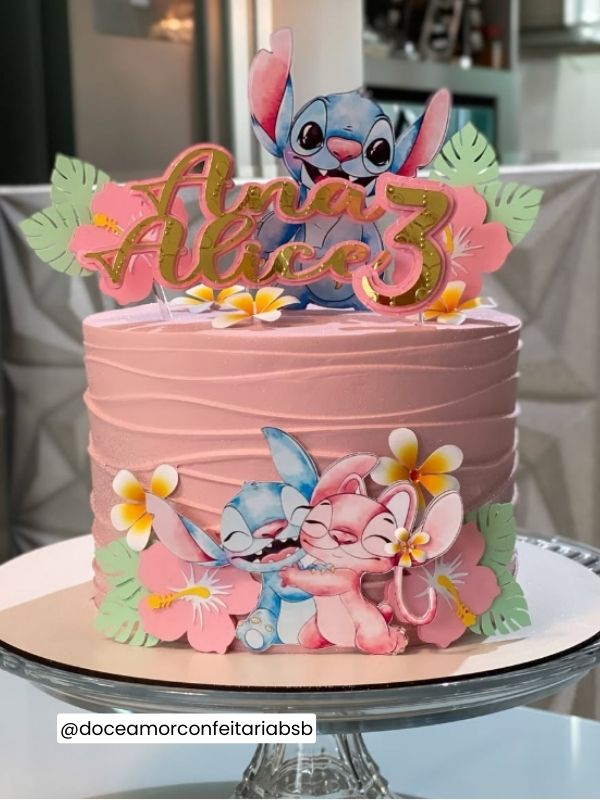 decoração stitch menina