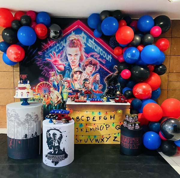 20 ideias criativas decoração stranger things aniversário