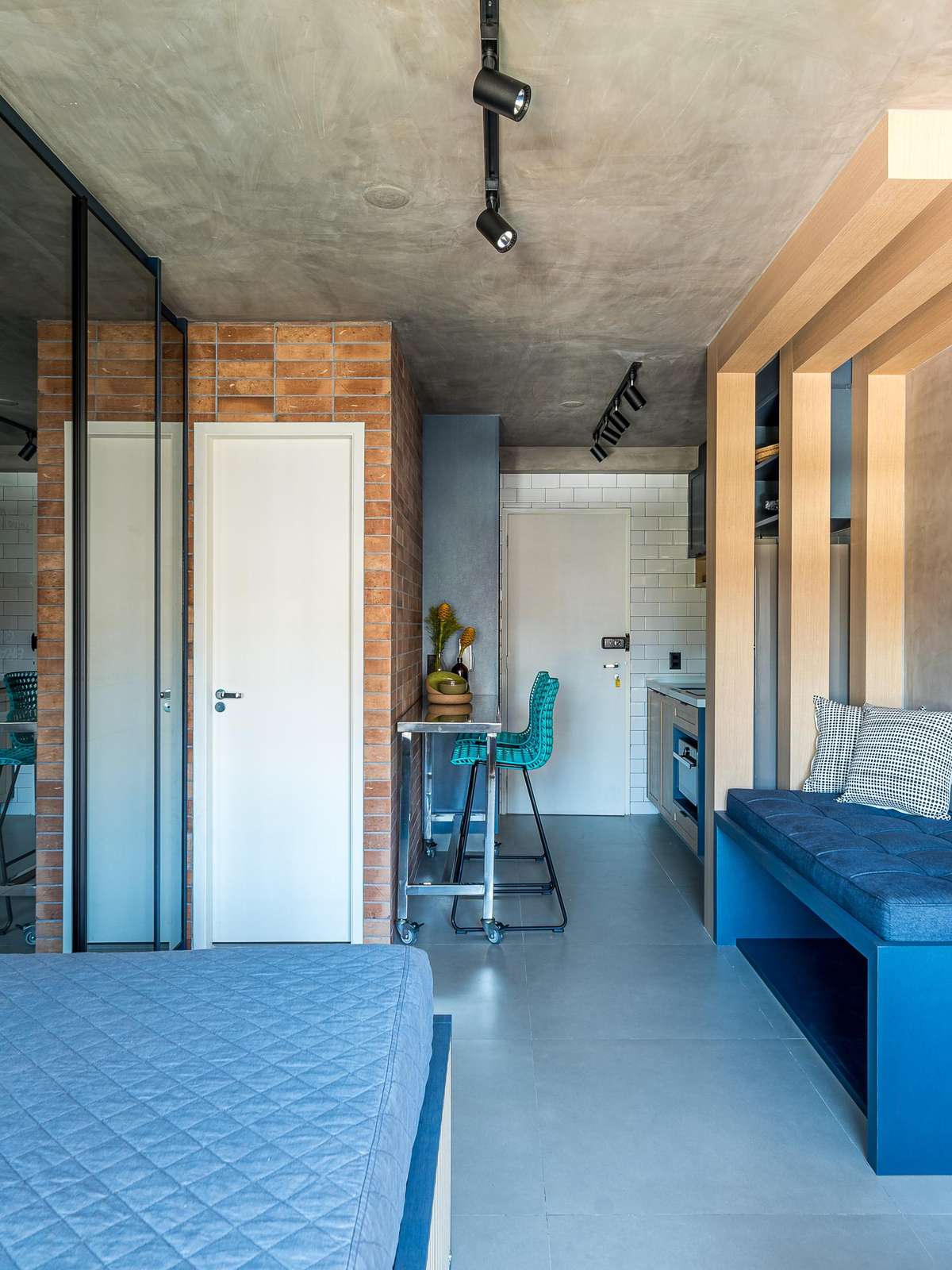 como fazer mezanino em studio 25m2