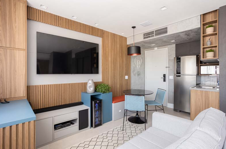 erros comuns ao decorar studio 25m2