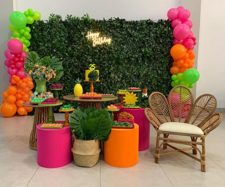 DIY: Crie sua Decoração Tardezinha com Elementos Tropicais e Rústicos