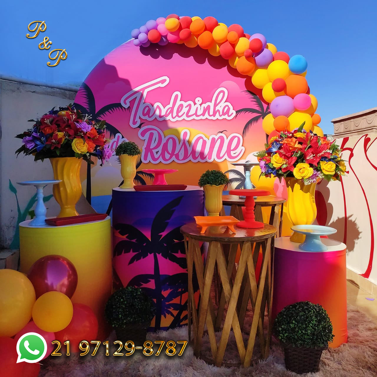 Como Fazer uma Decoração de Festa Tardezinha Simples e Barata