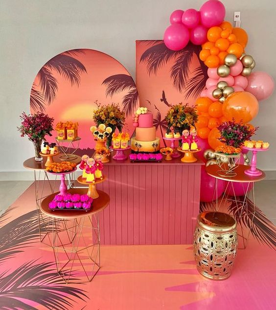 Guia Completo de Cores e Materiais para sua Festa Tardezinha