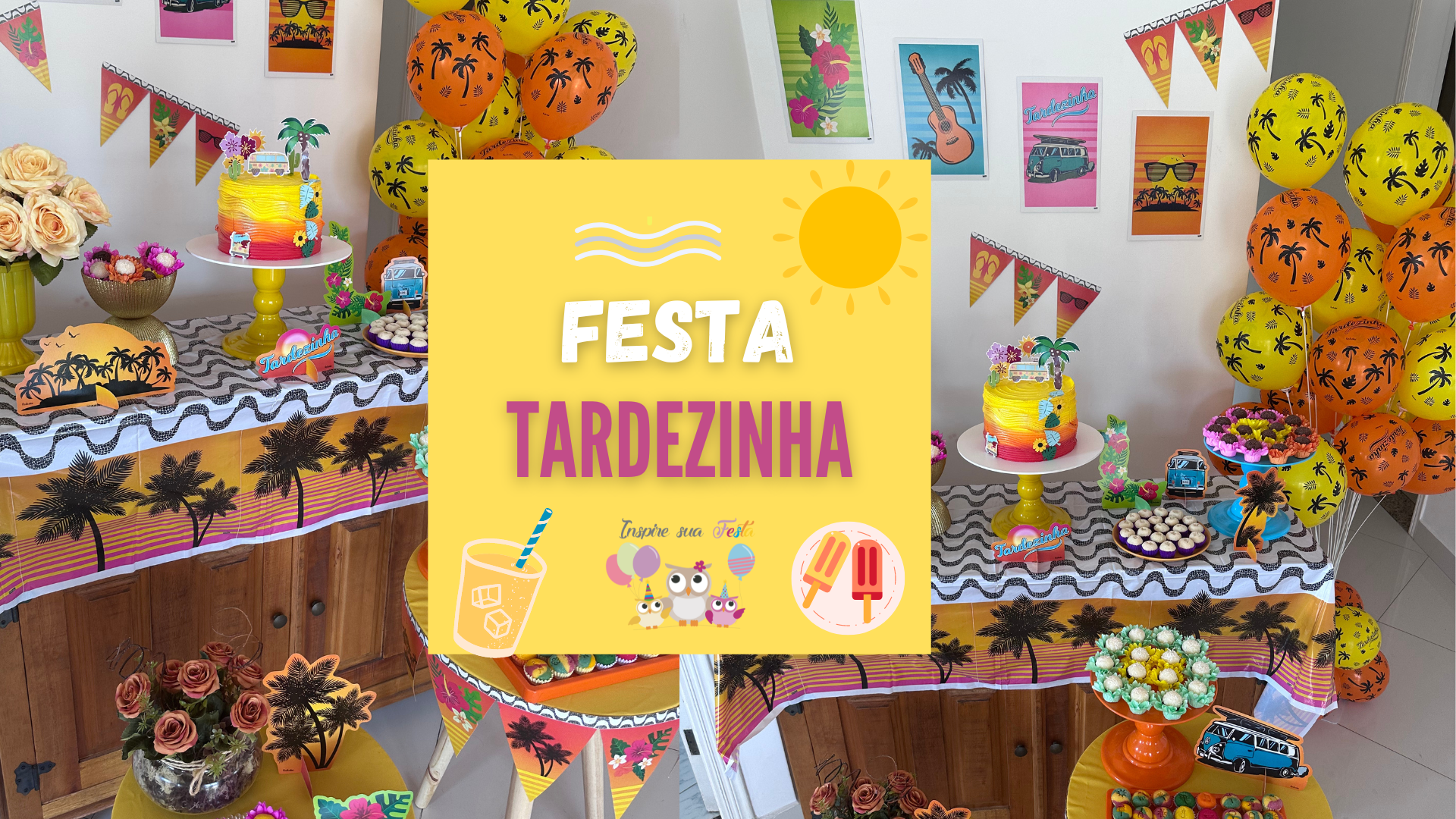 decoração tardezinha simples
