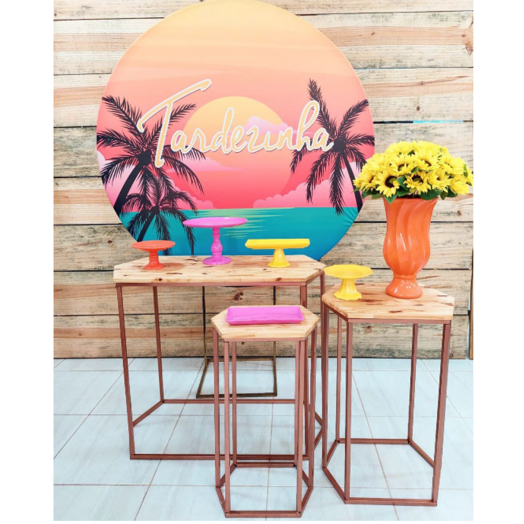 Guia Completo de Cores e Materiais para sua Festa Tardezinha