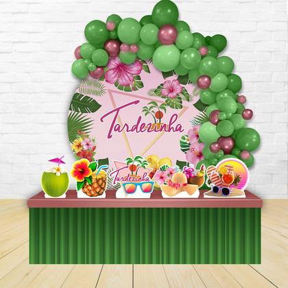 Ideias Criativas para Painel e Mesa Principal da Festa Tardezinha DIY