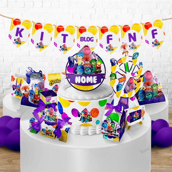 decoração tema alegria