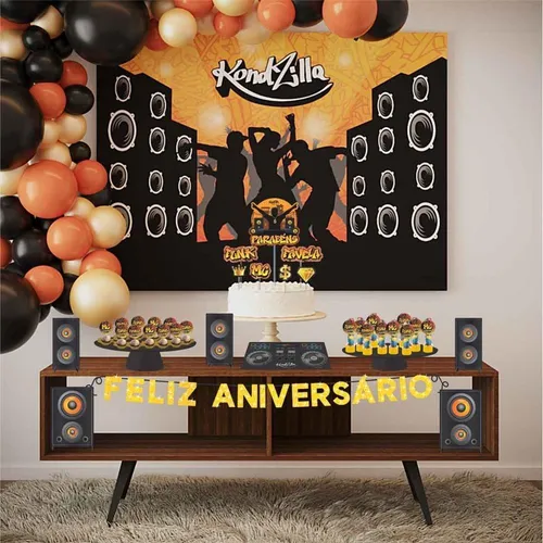 melhores ideias decoração festa baile funk