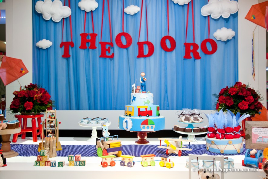 decoração tema brinquedos