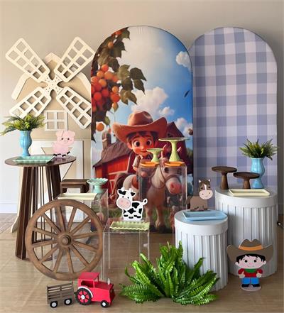 ideias criativas decoração fazendinha menino