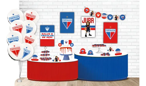 decoração tema fortaleza