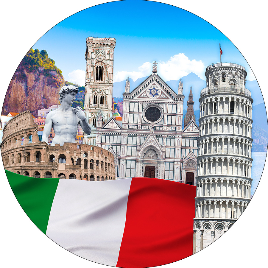 decoração tema italia