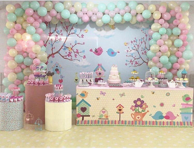 decoração tema jardim encantado