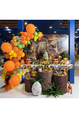 decoração jurassic park vs jurassic world qual escolher