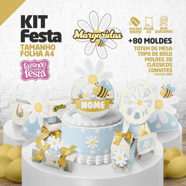 decoração margarida versus girassol qual escolher