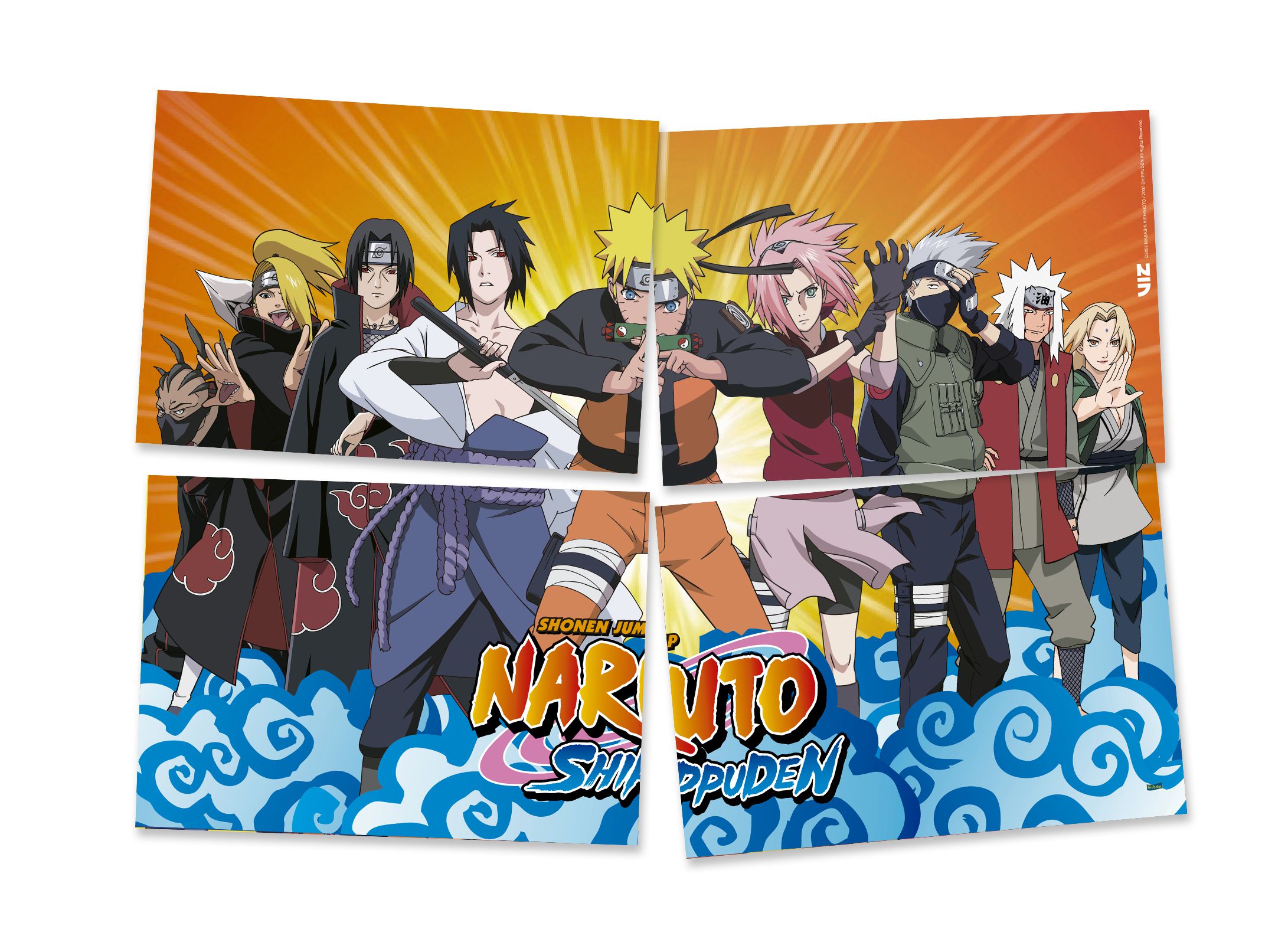 decoração naruto gastando pouco