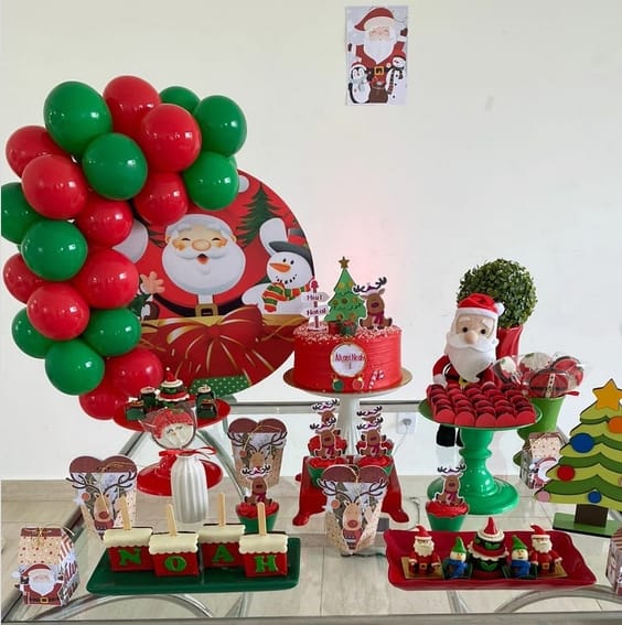 decoração natal escandinava versus tradicional americana