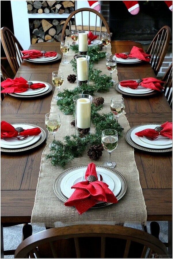 decoração natal escandinava versus tradicional americana