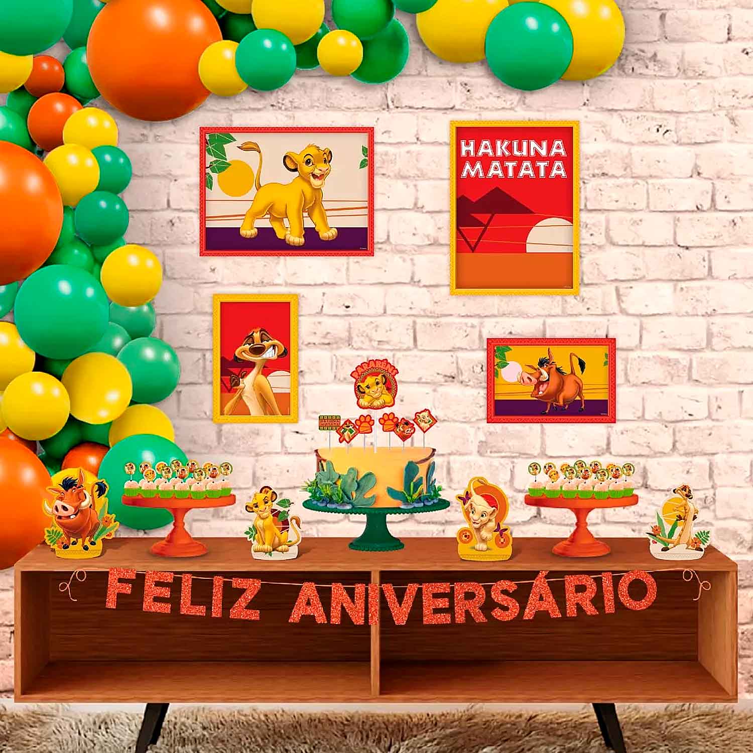 quanto custa decoração festa rei leão completa orçamento
