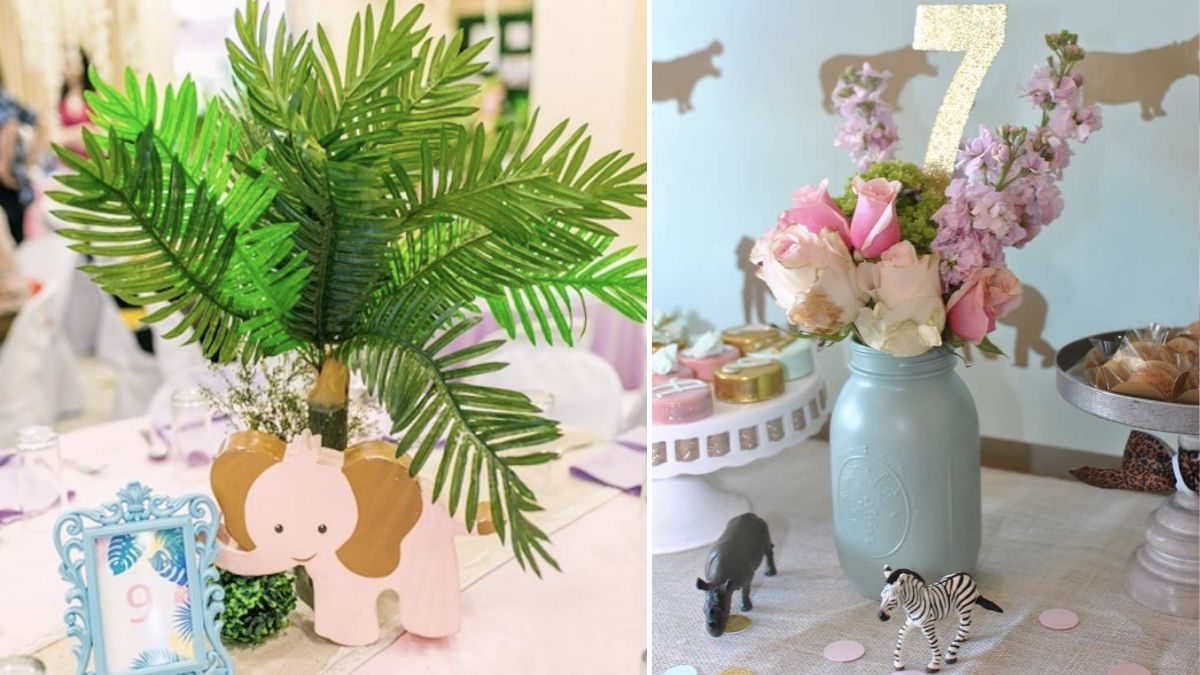 decoração tema safari