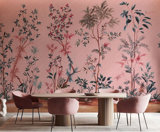 tnt vs papel de parede para decoração