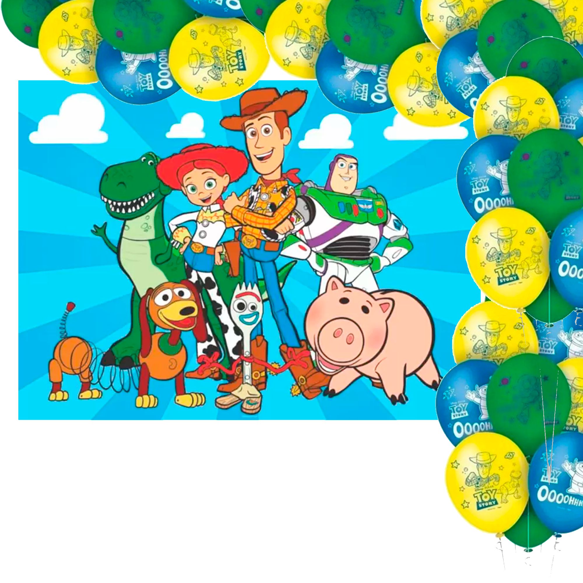 decoração toy story