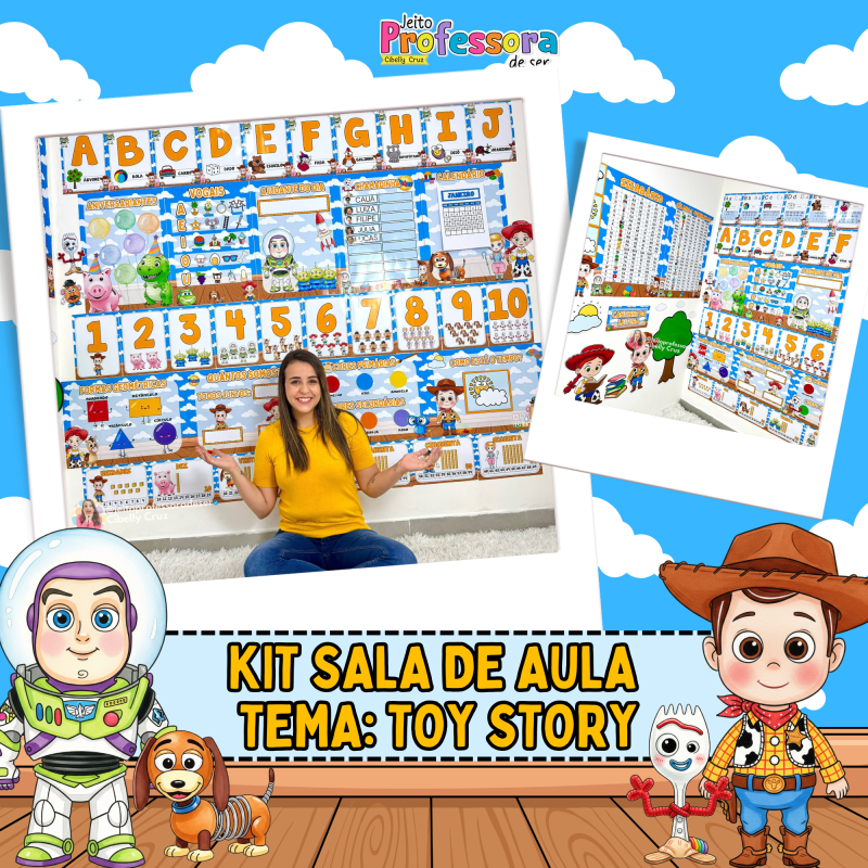 decoração toy story