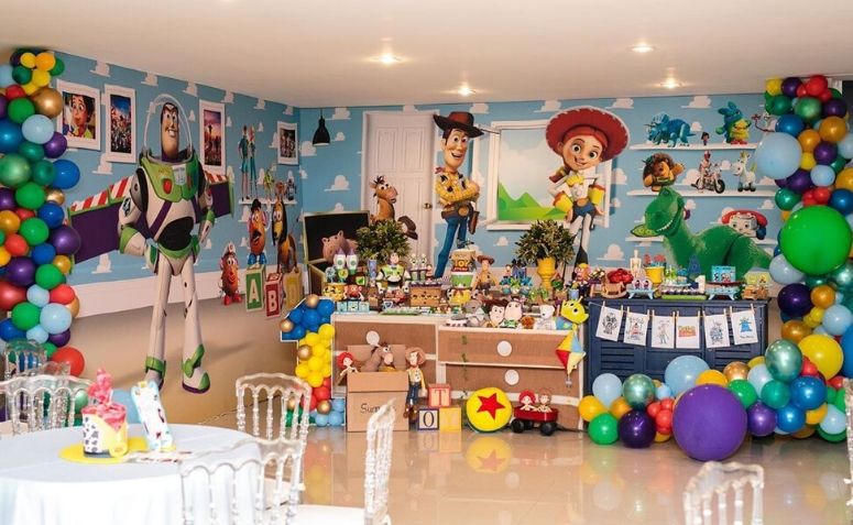 decoração toy story