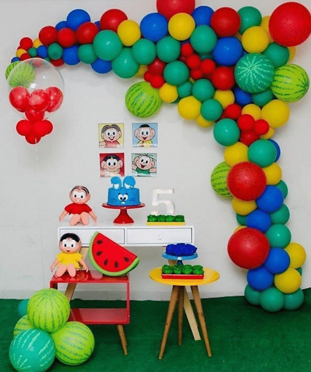 decoração turma da monica