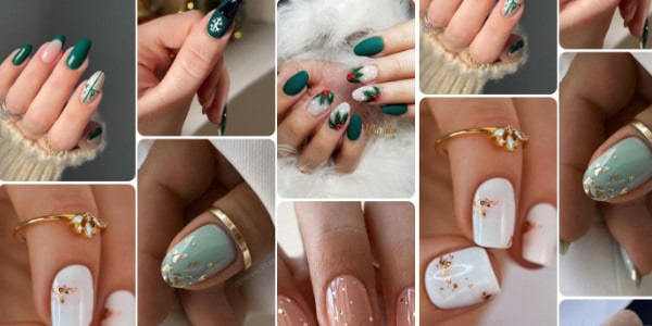 ideias de decoração de unhas para o natal passo a passo