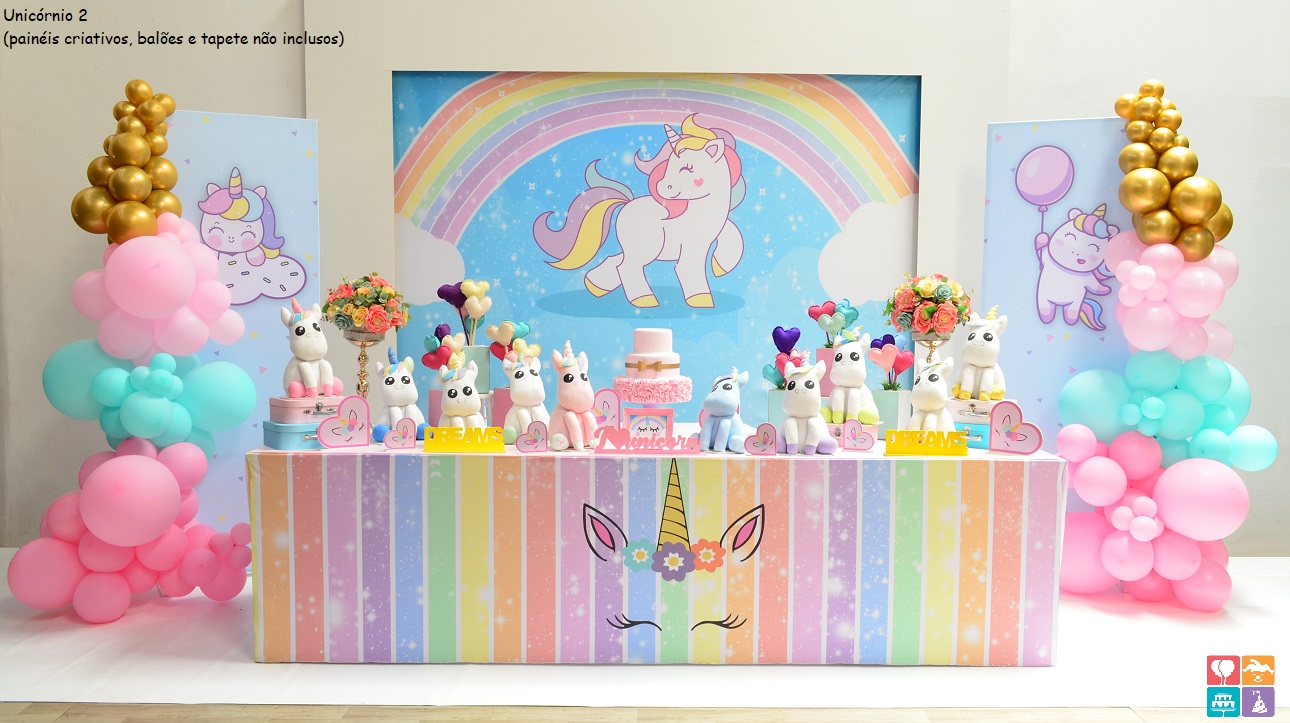 decoração unicornio