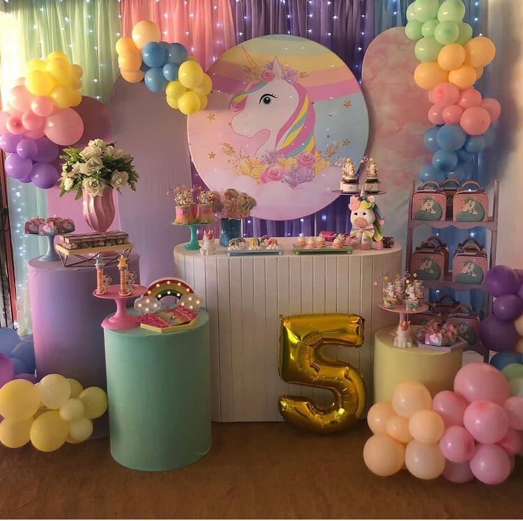 decoração unicornio