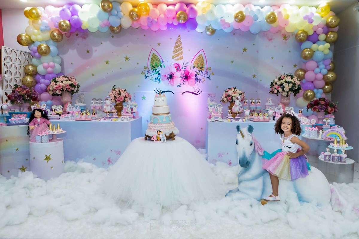 decoração unicornio
