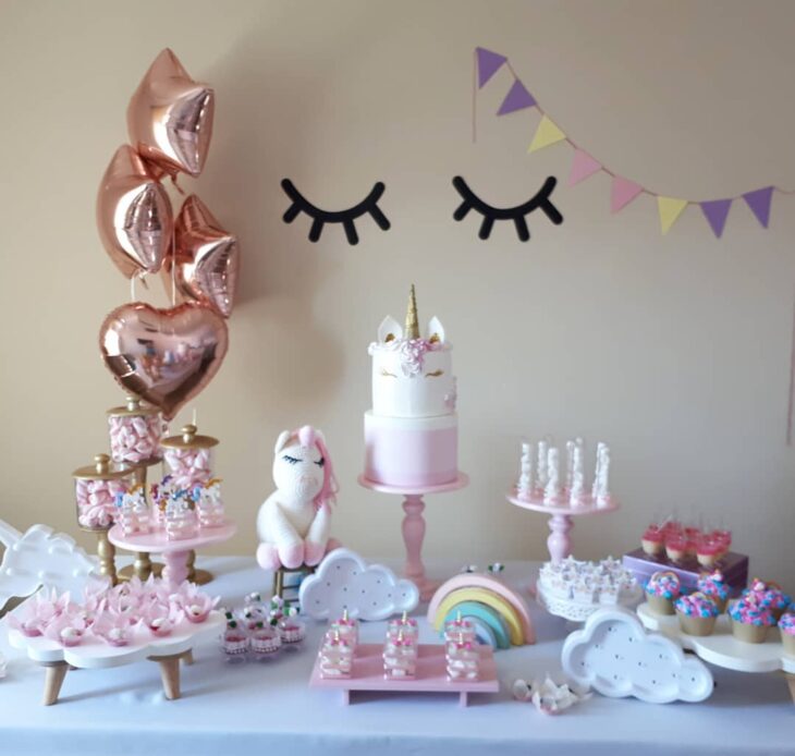 decoração unicornio simples