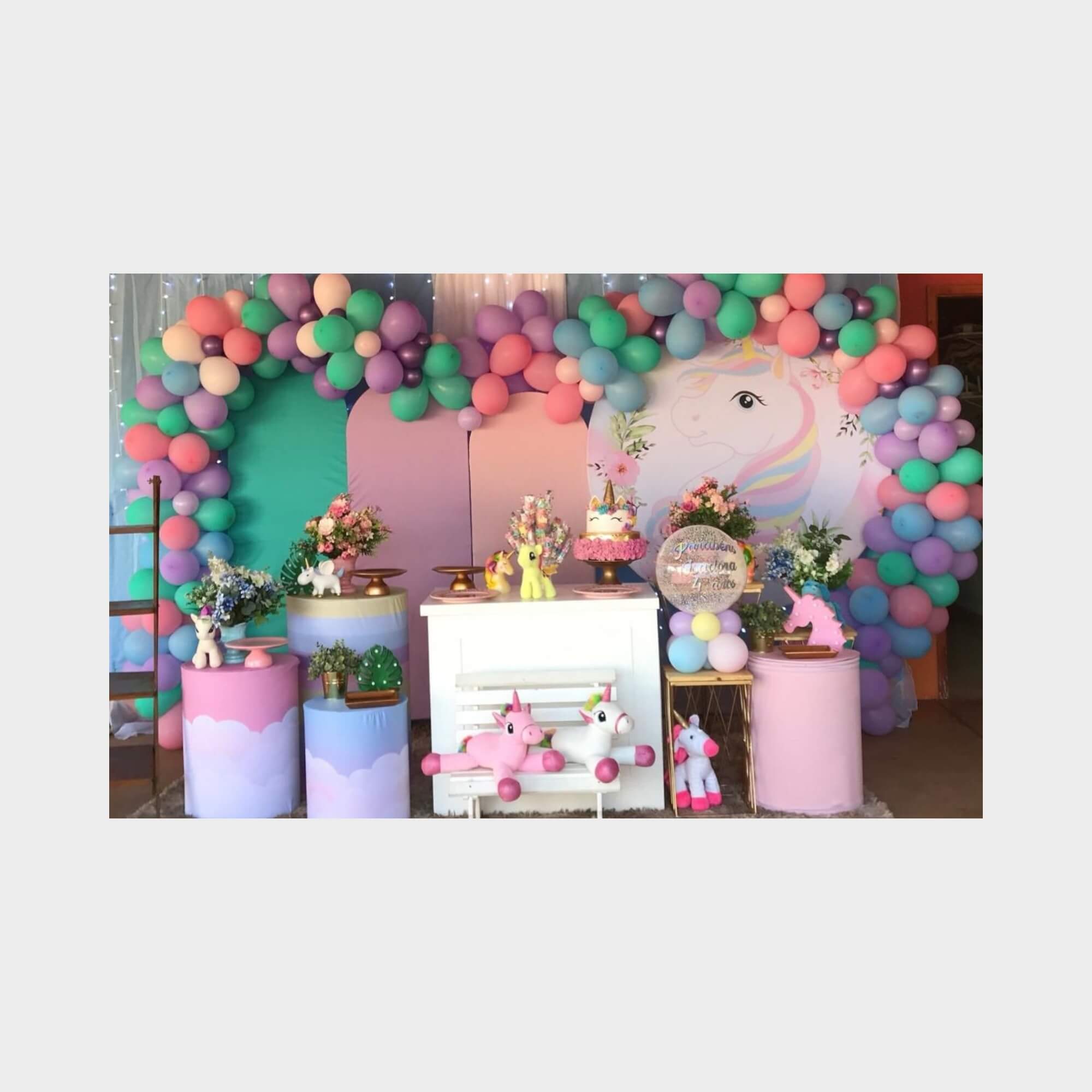 decoração unicornio simples