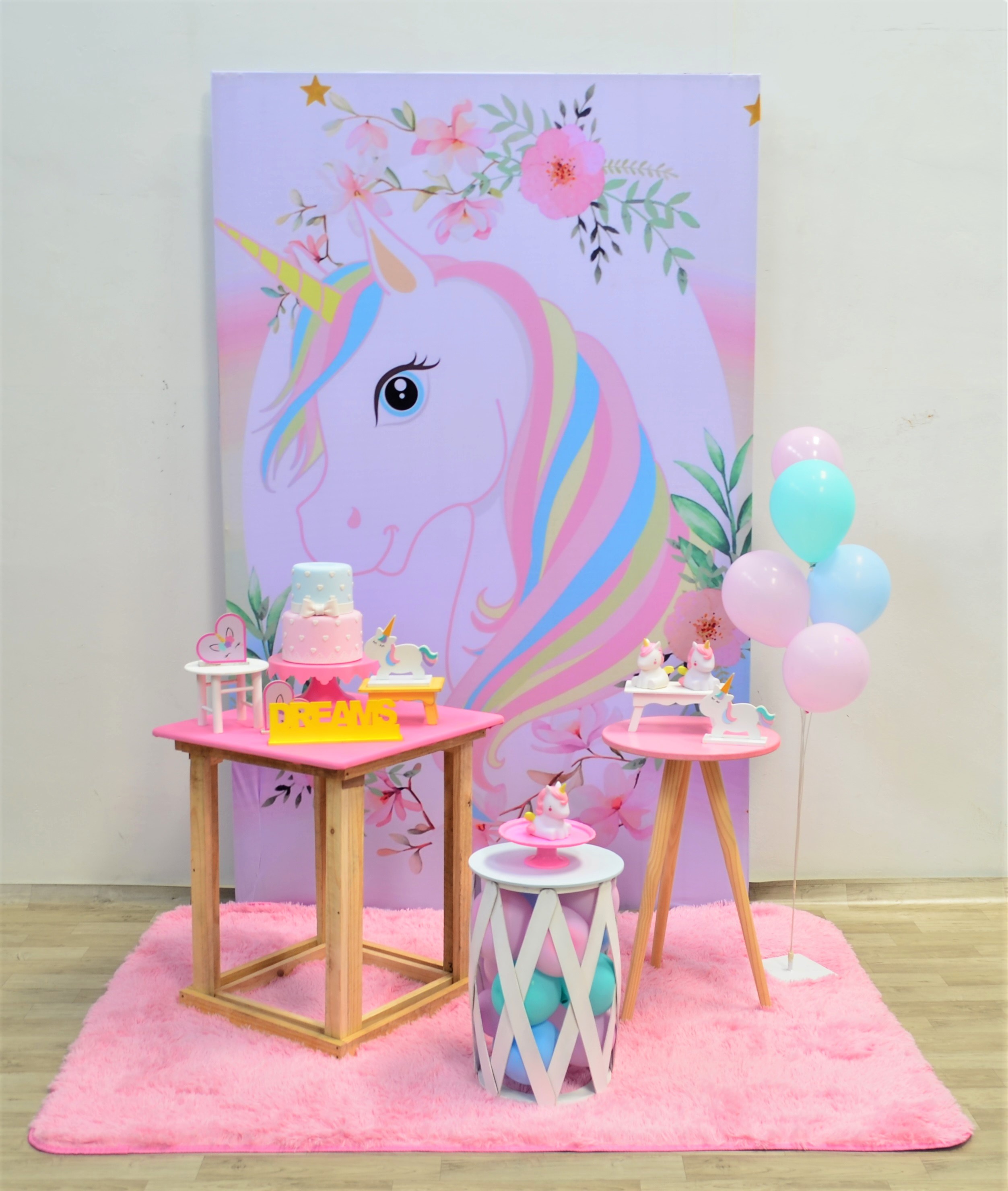 decoração unicornio simples