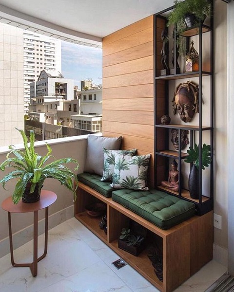 Móveis Inteligentes: A Chave para Varandas Pequenas Funcionais