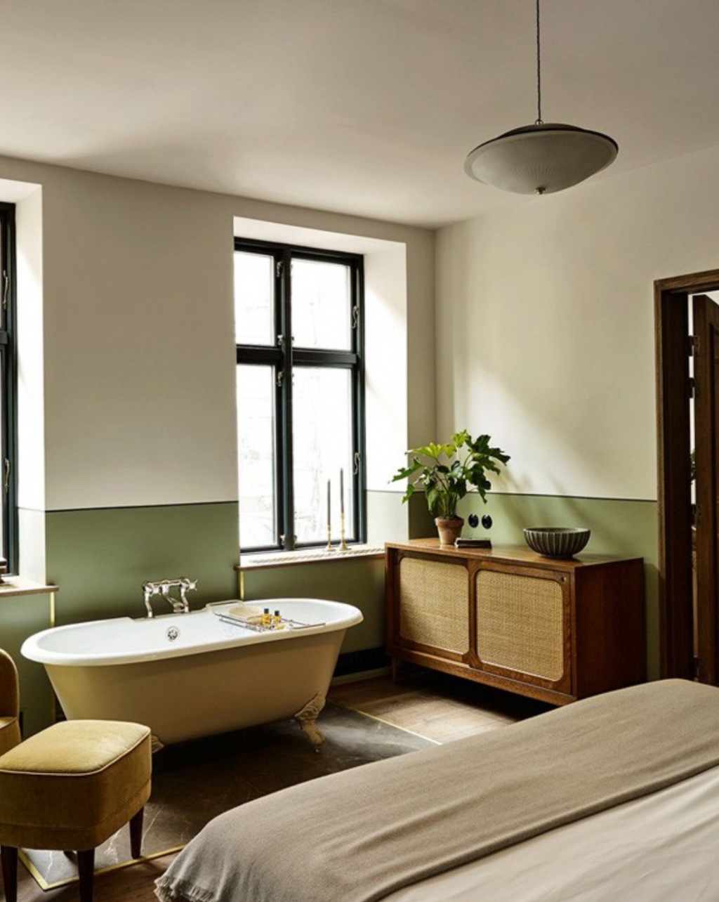 Como combinar verde militar com outras cores na decoração