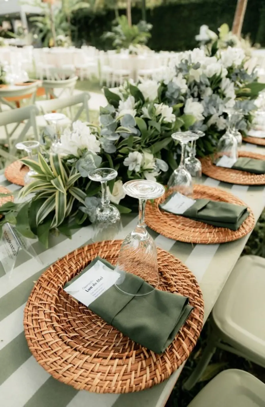 decoração verde oliva