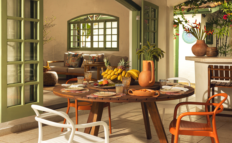 como usar verde oliva em apartamento pequeno