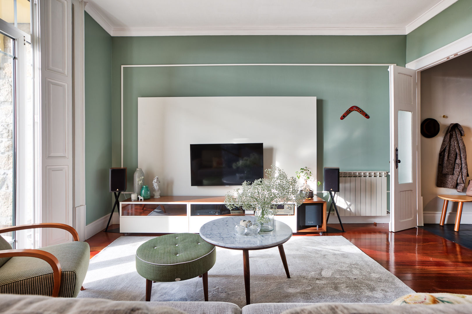 verde oliva vs verde musgo na decoração de interiores