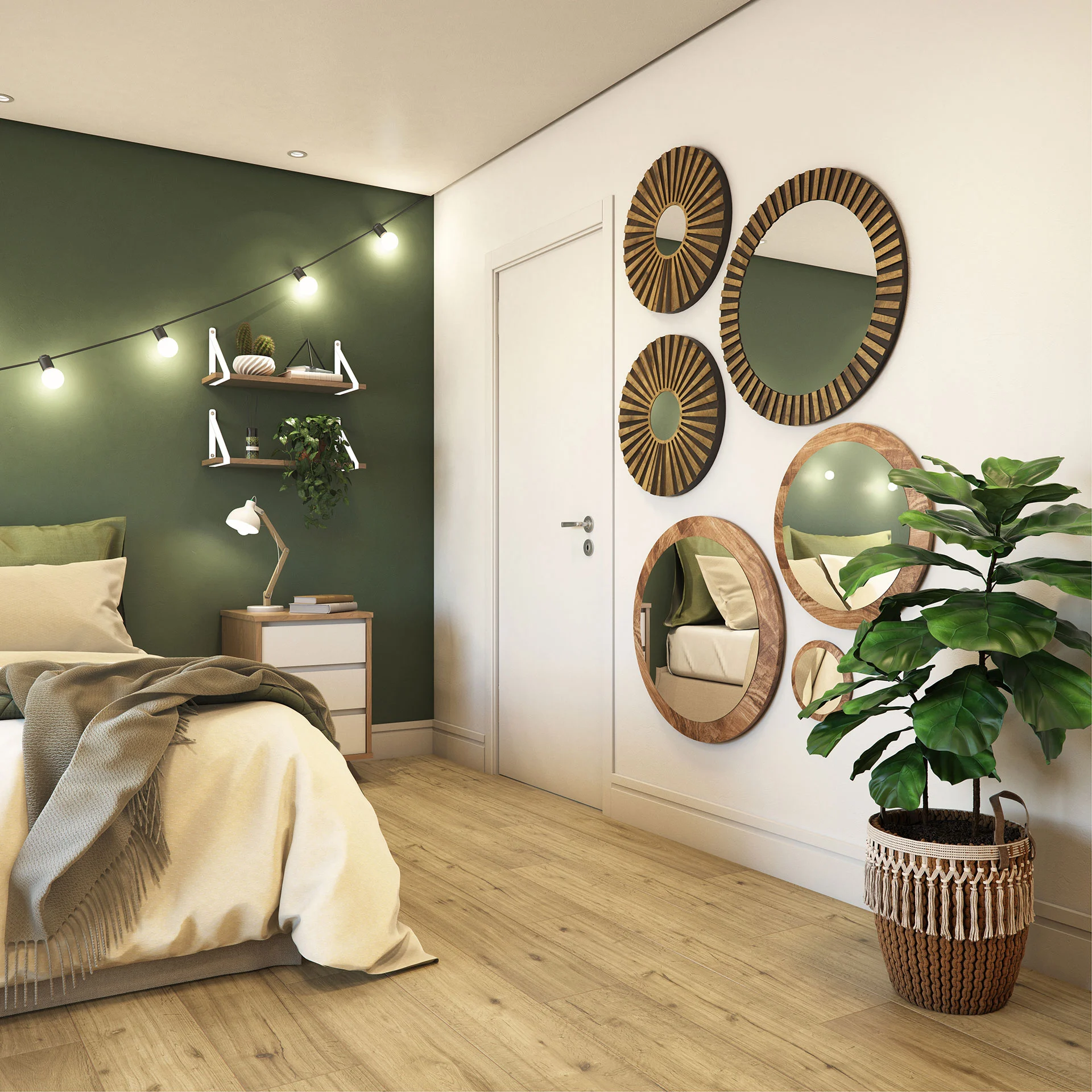 erros comuns ao usar verde oliva na decoração