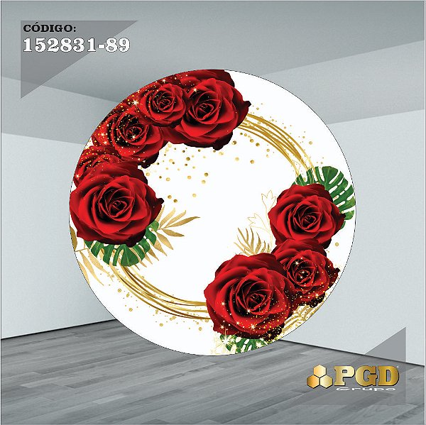 evitar erros decoração painel vermelho dourado