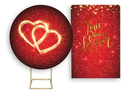 evitar erros decoração painel vermelho dourado